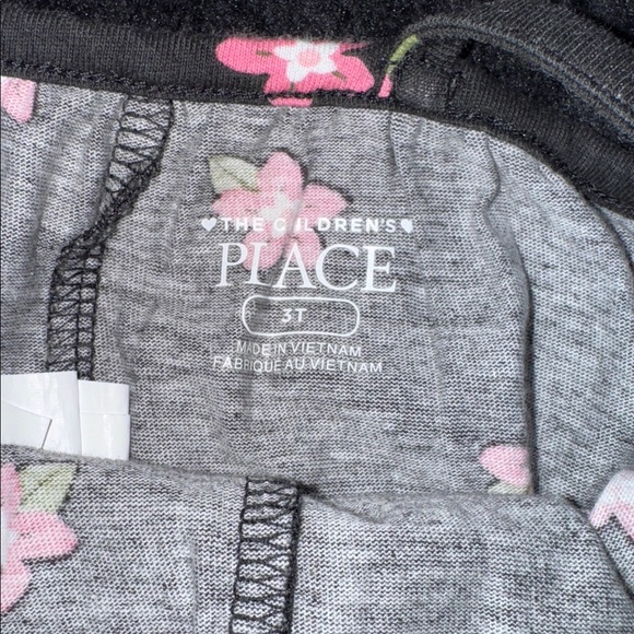 The Children's Place Pink and Black Kids One Pieces - Picture 3 of 15